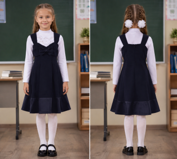 Сарафан Nur1211 для девочек пр-во Турция в интернет-магазине «Детская Цена»